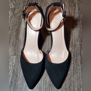 Forever Songful 6 Black Nub Women's Pumps Size 7